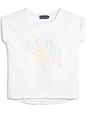 Camiseta conguitos strass ts