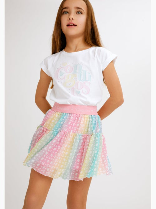 Camiseta conguitos strass ts - Kiabi Camiseta conguitos strass ts - Kiabi