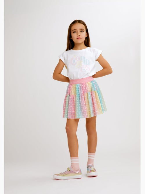 Camiseta conguitos strass ts - Kiabi Camiseta conguitos strass ts - Kiabi