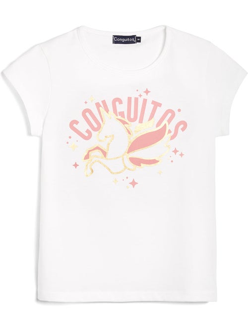 Camiseta conguitos unicorn - Kiabi Camiseta conguitos unicorn - Kiabi