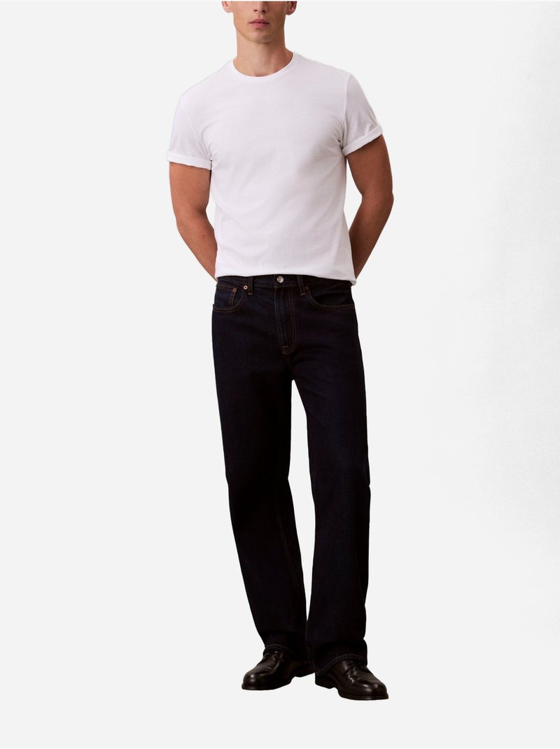 Camiseta Cónico delgado - Calvin Klein Blanco - Kiabi