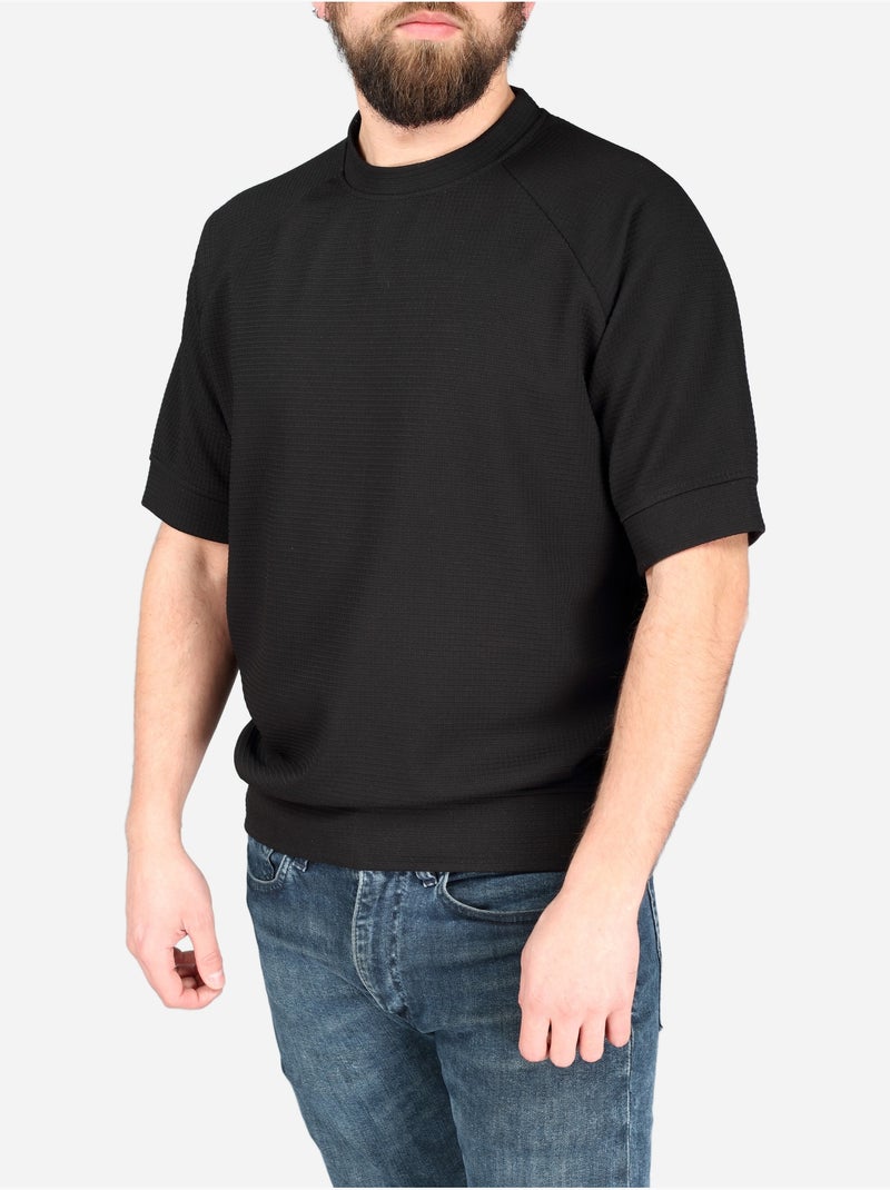 Camiseta Cónico delgado - Frilivin Negro - Kiabi