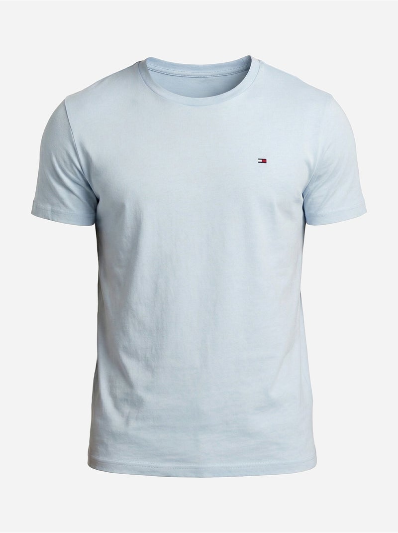 Camiseta Cónico delgado - Tommy jeans Azul cielo - Kiabi