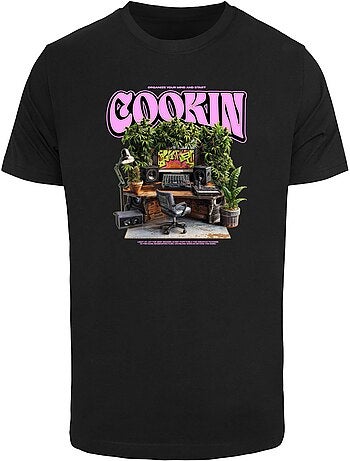 Camiseta cookin para hombre - mister tee