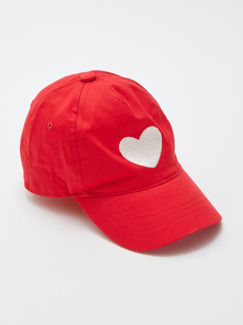 Camiseta 'corazón' ROJO - Kiabi