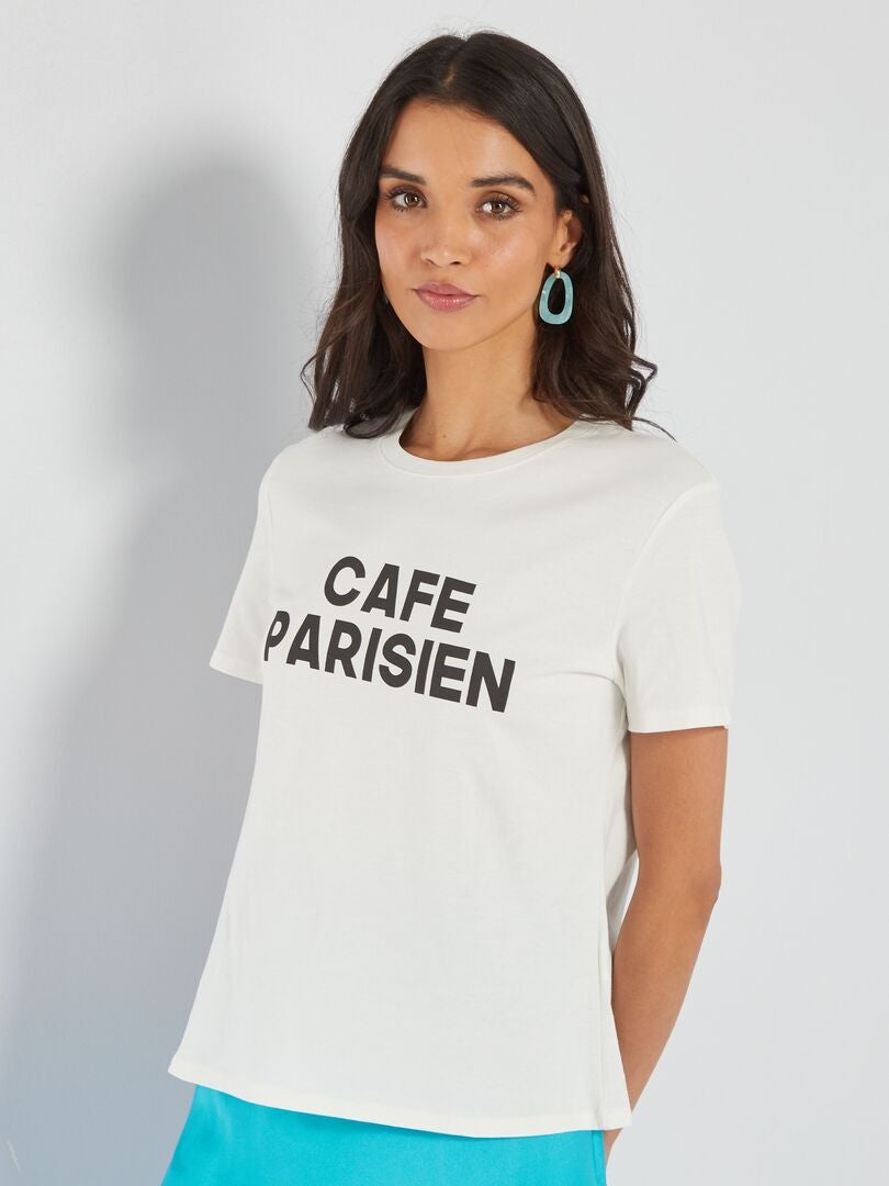 Camiseta  'corazones' SNOCAFÉ - Kiabi