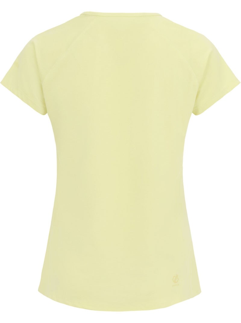 Camiseta corral para mujer - dare 2b Amarillo pálido - Kiabi