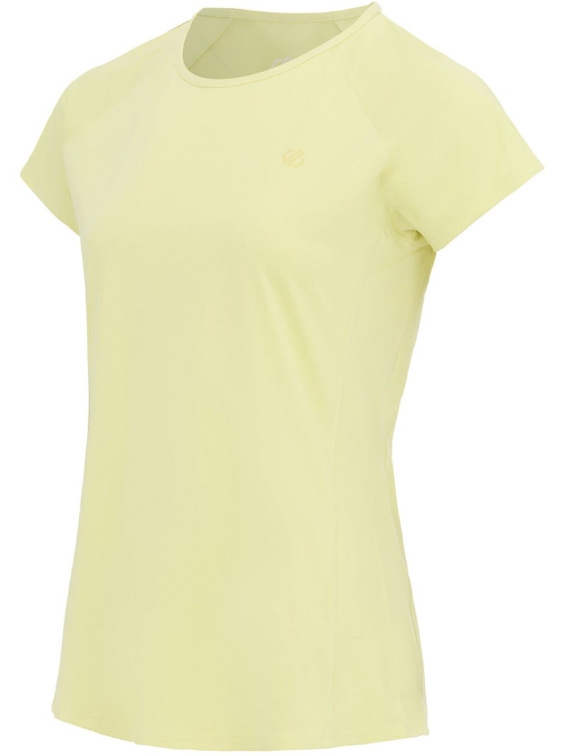 Camiseta corral para mujer - dare 2b Amarillo pálido - Kiabi