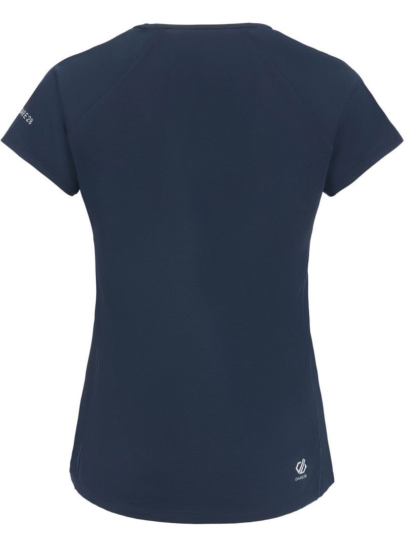 Camiseta corral para mujer - dare 2b Azul marino - Kiabi