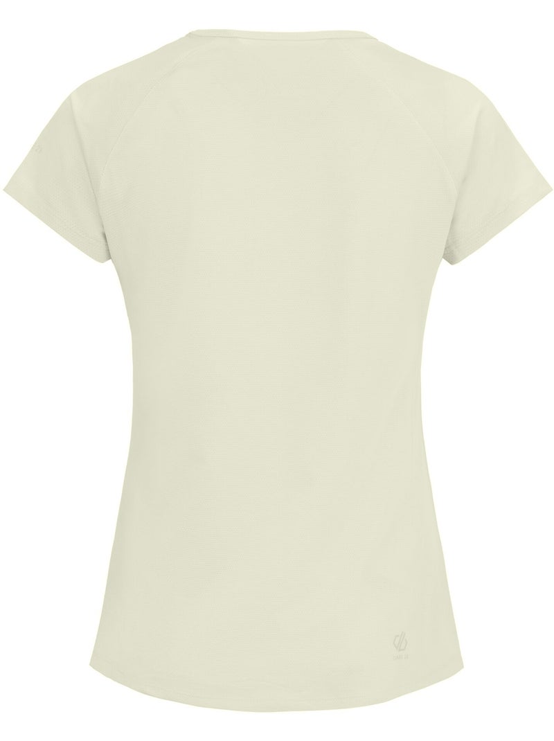 Camiseta corral para mujer - dare 2b Crema - Kiabi