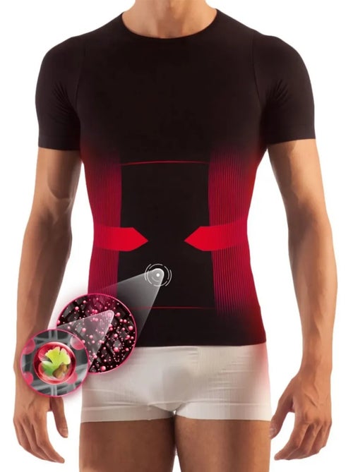 Camiseta correctora adelgazante para hombre - Kiabi