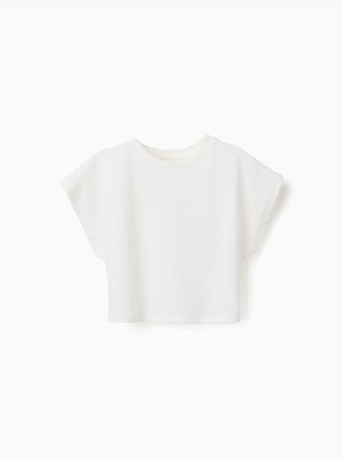 Camiseta corta de algodón - Kiabi