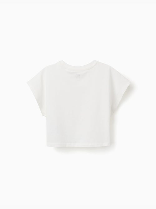 Camiseta corta de algodón - Kiabi