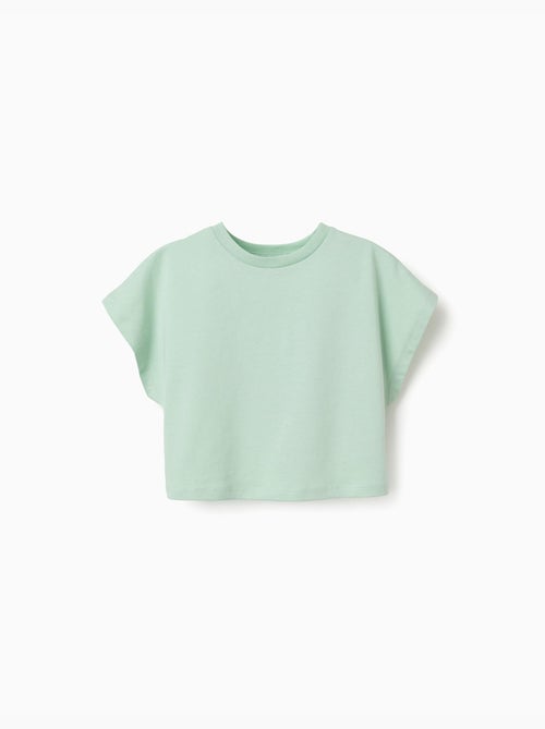 Camiseta corta de algodón - Kiabi