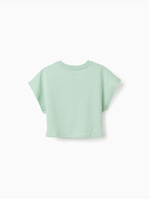 Camiseta corta de algodón - Kiabi