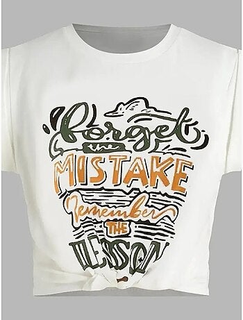 Camiseta corta estampada hiccup