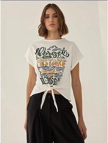 Camiseta corta estampada hiccup