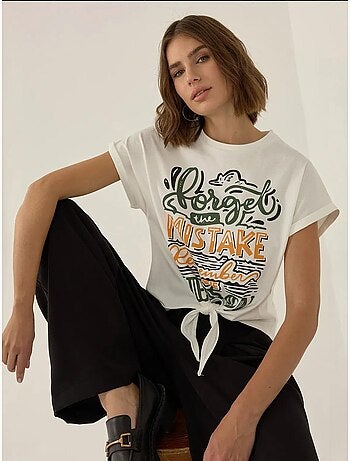 Camiseta corta estampada hiccup