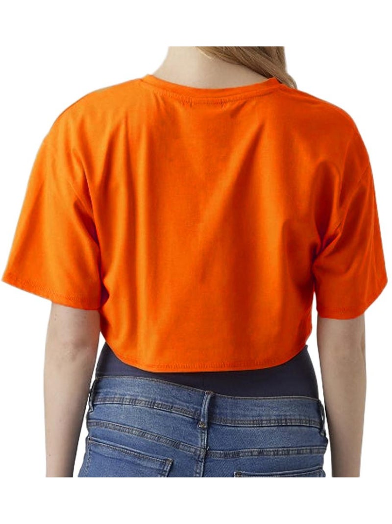 Camiseta Corta Premamá Mamalicious Naranja - Kiabi