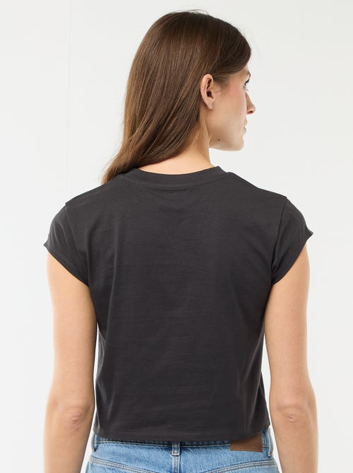 Camiseta corta "Stitch" - Kiabi