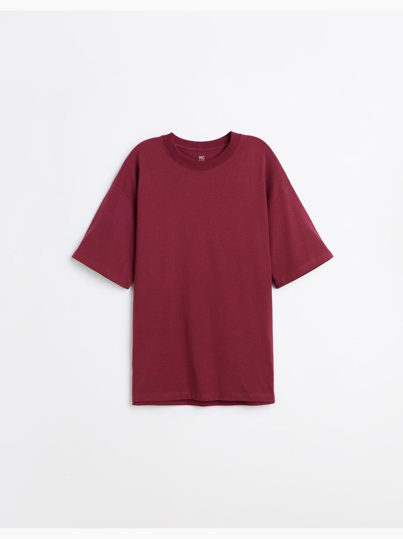Camiseta 'corte suelto', mo fashion Marrón - Kiabi
