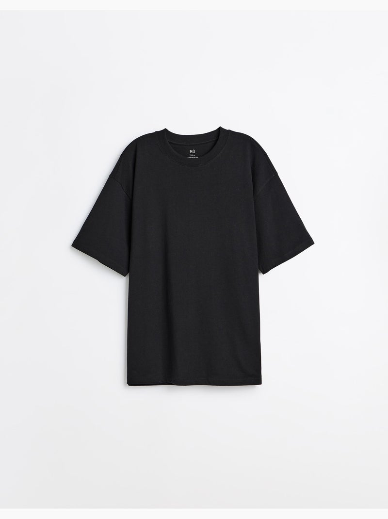 Camiseta 'corte suelto', mo fashion Negro - Kiabi