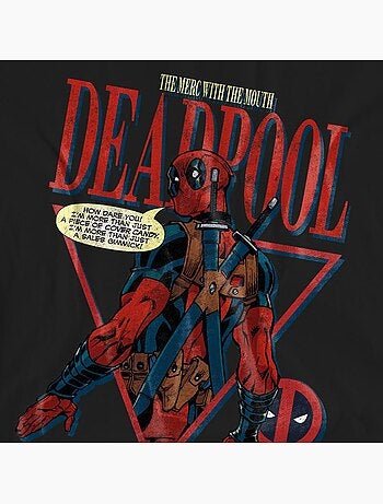 Camiseta cover candy para adultos unisex - deadpool