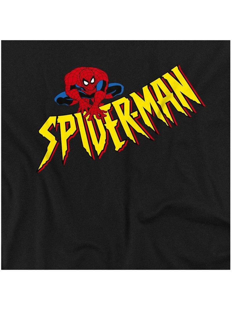 Camiseta crawler para hombre - spider-man Negro - Kiabi
