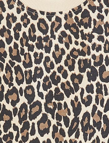 Camiseta crop de manga corta