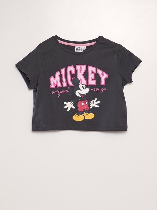 Camiseta crop top 'Disney' - Kiabi