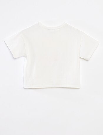 Camiseta crop top 'Marie'