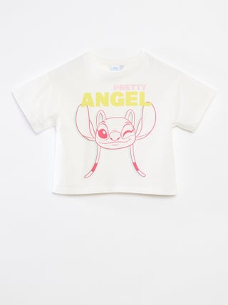 Camiseta crop top 'Stitch'