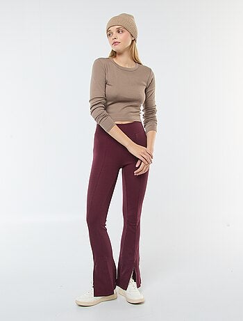 Camiseta cropped básica