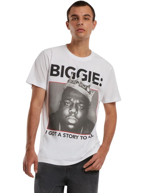 Camiseta crown diseño biggie para hombre - mister tee - Kiabi