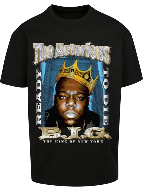 Camiseta crown diseño biggie para hombre - mister tee - Kiabi