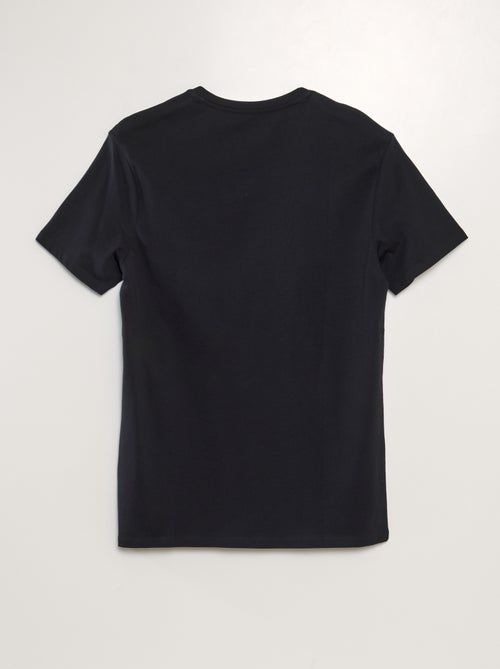 Camiseta cuello en pico - Kiabi