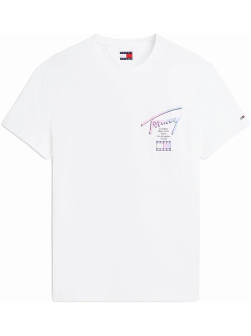 Camiseta cuello redondo - Tommy jeans - Kiabi Camiseta cuello redondo - Tommy jeans - Kiabi
