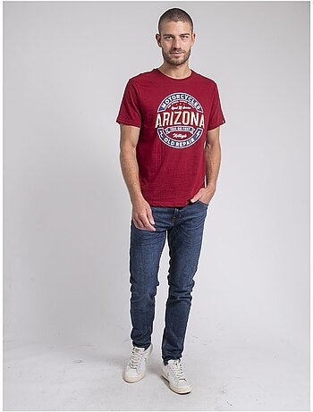 Camiseta cuello redondo de puro algodón JABUSTIN