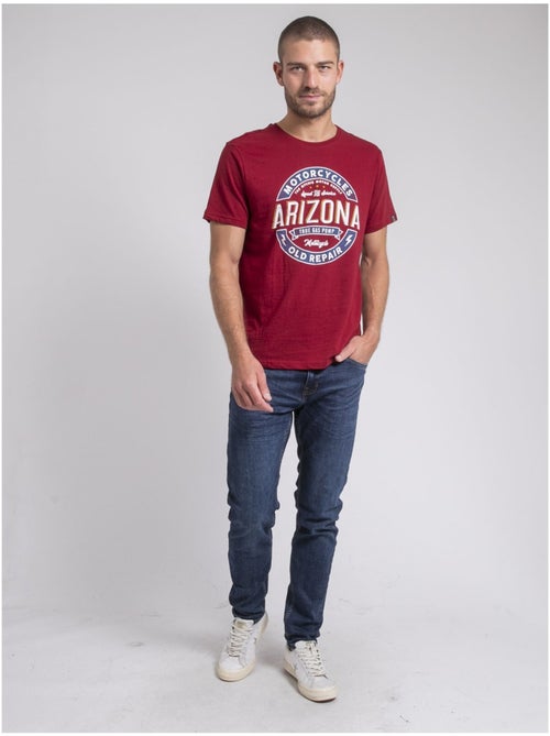 Camiseta cuello redondo de puro algodón JABUSTIN - Kiabi