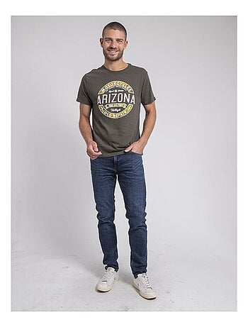 Camiseta cuello redondo de puro algodón JABUSTIN