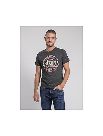 Camiseta cuello redondo de puro algodón JABUSTIN