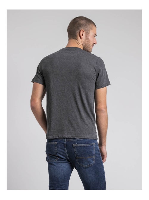 Camiseta cuello redondo de puro algodón JABUSTIN - Kiabi