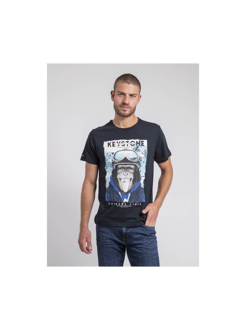 Camiseta cuello redondo de puro algodón JACOSKI - Kiabi