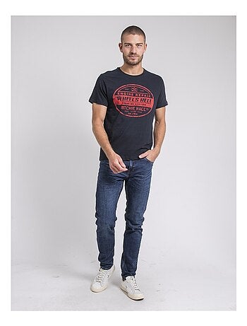 Camiseta cuello redondo de puro algodón JAKOTA