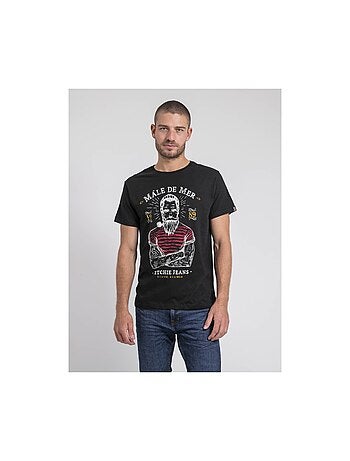 Camiseta cuello redondo de puro algodón JAMEKONG