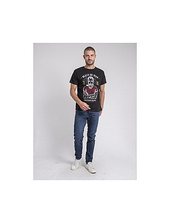 Camiseta cuello redondo de puro algodón JAMEKONG