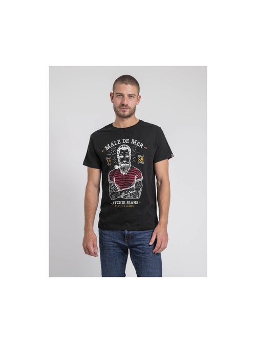 Camiseta cuello redondo de puro algodón JAMEKONG - Kiabi