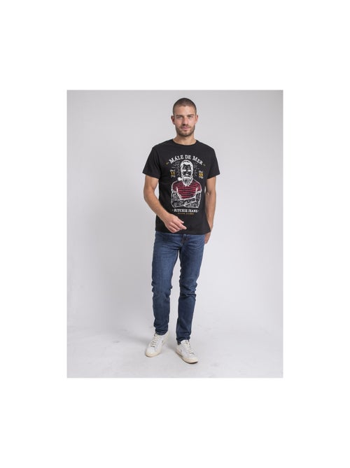 Camiseta cuello redondo de puro algodón JAMEKONG - Kiabi