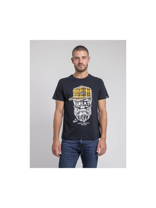 Camiseta cuello redondo de puro algodón JAMYTH - Kiabi