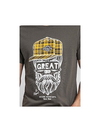 Camiseta cuello redondo de puro algodón JAMYTH